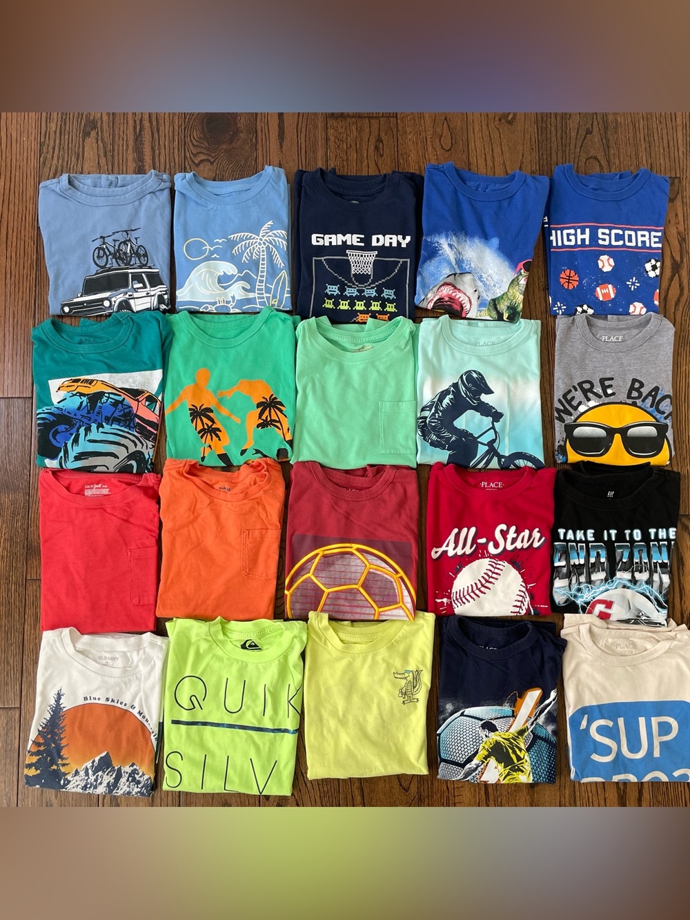 Kids' Short-Sleeve Graphic Tee Lot